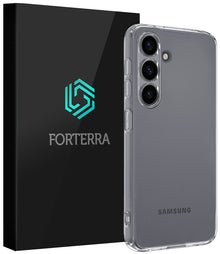Forterra Samsung S26 Hoesje Siliconen Backcover Lichtgewicht - Transparant