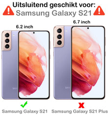 Forterra Samsung S21 Screenprotector Gehard Glas - Privacy