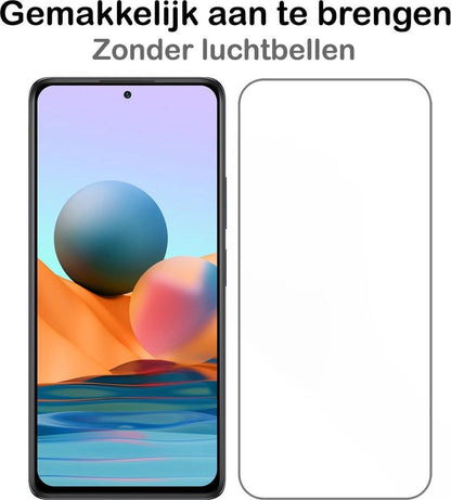 Forterra Xiaomi Redmi Note 10 Pro Screenprotector Gehard Glas - Anti-kras