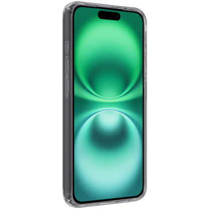 Forterra iPhone 16 Plus Hoesje Siliconen Backcover Lichtgewicht - Transparant