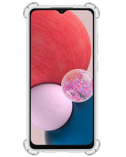 Forterra Samsung A13 4G Hoesje Shockproof Backcover Siliconen - Transparant