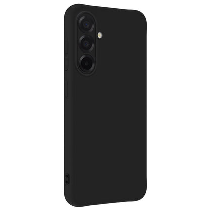 Forterra Samsung A36 Hoesje Siliconen Backcover Lichtgewicht - Zwart