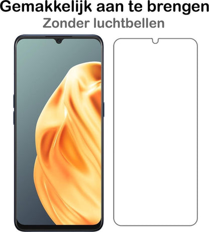 Forterra OPPO A91 Screenprotector Gehard Glas - Anti-kras