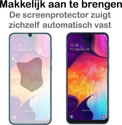 Forterra Samsung Galaxy A20/A30/A50 Screenprotector Gehard Glas - Full Screen