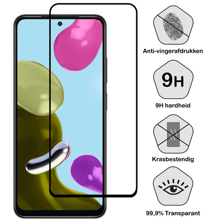 Forterra Xiaomi Redmi Note 11s Screenprotector Gehard Glas - Full Screen