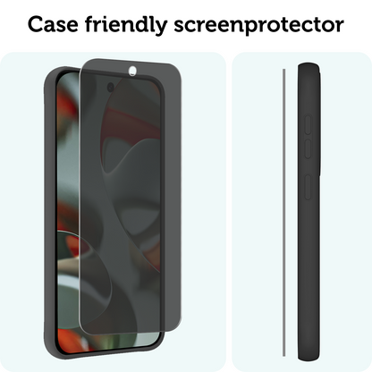 Forterra Google Pixel 10 Pro Screenprotector Gehard Glas - Privacy