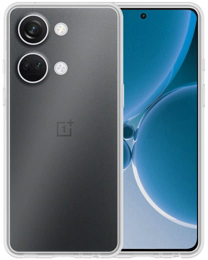 Forterra OnePlus Nord 3 Hoesje Siliconen Backcover Lichtgewicht - Transparant