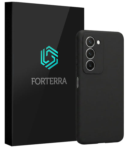 Forterra Xiaomi 15 Hoesje Siliconen Backcover Lichtgewicht - Zwart