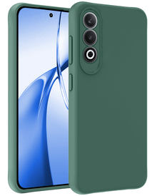 Forterra OnePlus Nord CE 4 Hoesje Siliconen Backcover Lichtgewicht - Donkergroen