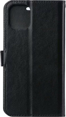 Forterra iPhone 11 Pro Max Hoesje Bookcase Cover met Kaarthouder - Zwart