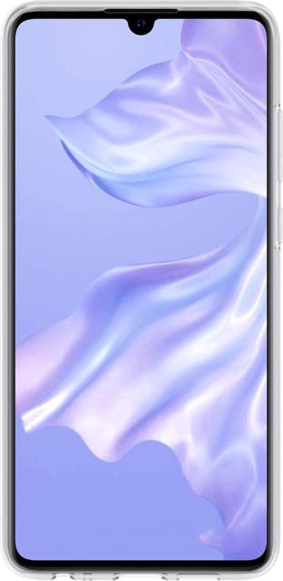 Forterra Huawei P30 Hoesje Siliconen Backcover Lichtgewicht - Transparant