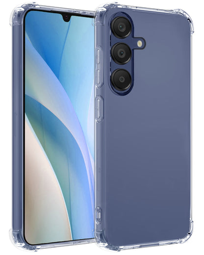 Forterra Samsung A15 Hoesje Shockproof Backcover Siliconen - Transparant