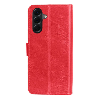 Forterra Samsung A26 Hoesje Bookcase Cover met Kaarthouder - Rood