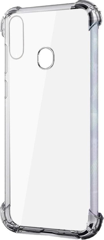 Forterra Samsung A10s Hoesje Shockproof Backcover Siliconen - Transparant
