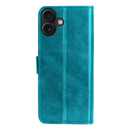 Forterra iPhone 17 Hoesje Bookcase Cover met Kaarthouder - Turquoise