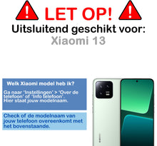 Forterra Xiaomi 13 Hoesje Shockproof Backcover Siliconen - Transparant