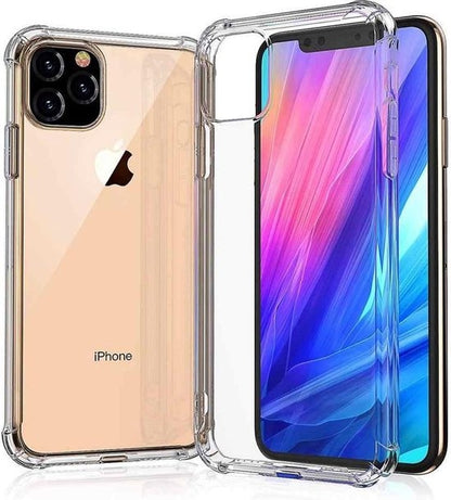 Forterra iPhone 11 Pro Hoesje Shockproof Backcover Siliconen - Transparant