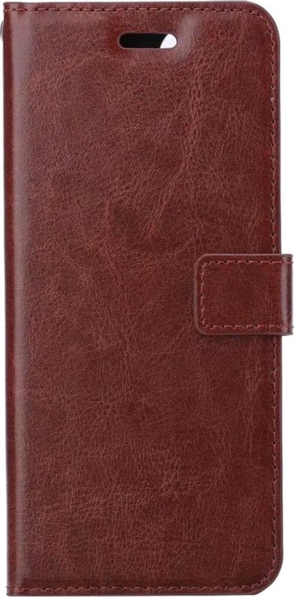 Forterra Samsung A12 Hoesje Bookcase Cover met Kaarthouder - Bruin