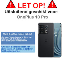 Forterra OnePlus 10 Pro Hoesje Siliconen Backcover Lichtgewicht - Donkerblauw