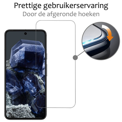 Forterra Google Pixel 8 Screenprotector Gehard Glas - Anti-kras