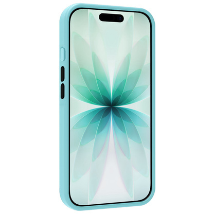 Forterra iPhone 17 Hoesje Geschikt voor Magsafe Backcover Shockproof - Lichtblauw