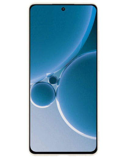 Forterra OnePlus Nord 3 Hoesje Siliconen Backcover Lichtgewicht - Wit
