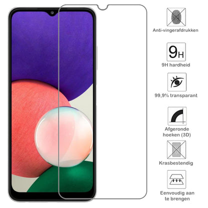 Forterra Samsung M22 Screenprotector Gehard Glas - Anti-kras