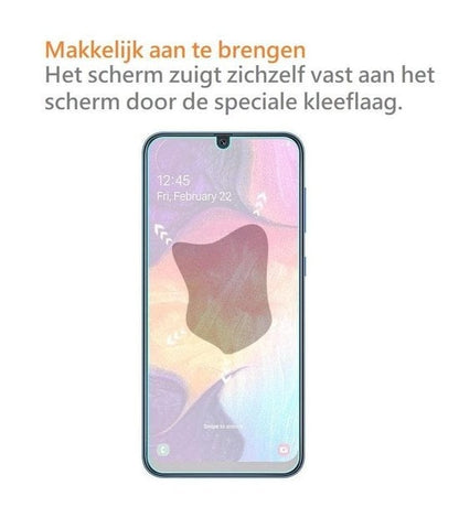 Forterra Samsung A20 Screenprotector Gehard Glas - Full Screen