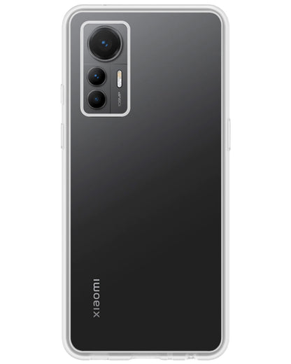 Forterra Xiaomi 12 Lite Hoesje Siliconen Backcover Lichtgewicht - Transparant