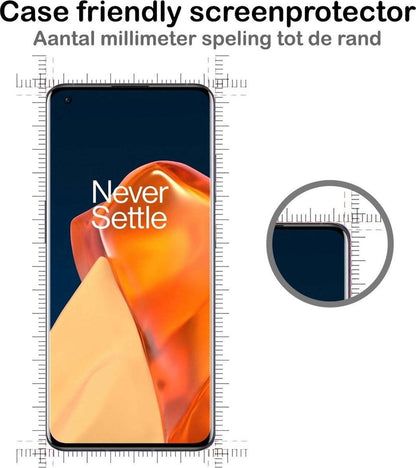 Forterra OnePlus 9 Pro Screenprotector Gehard Glas - Full Screen