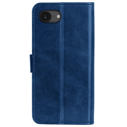 Forterra iPhone 16e Hoesje Bookcase Cover met Kaarthouder - Donkerblauw