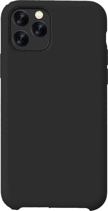 Forterra iPhone 11 Pro Hoesje Siliconen Backcover Lichtgewicht - Zwart