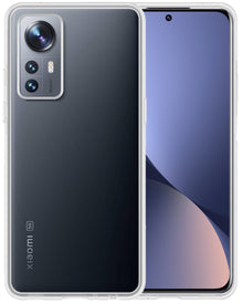 Forterra Xiaomi 12 Hoesje Siliconen Backcover Lichtgewicht - Transparant