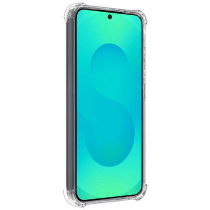 Forterra Samsung S25 Hoesje Shockproof Backcover Siliconen - Transparant