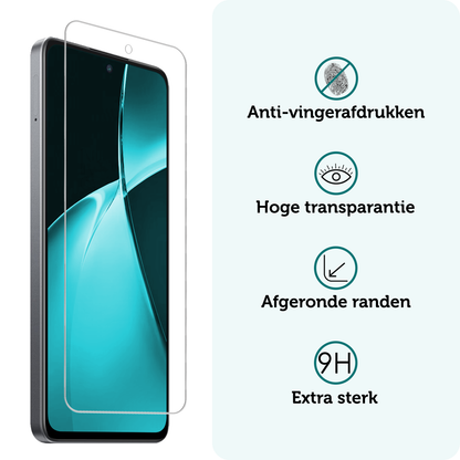 Forterra OnePlus Nord CE 4 Lite Screenprotector Gehard Glas - Anti-kras