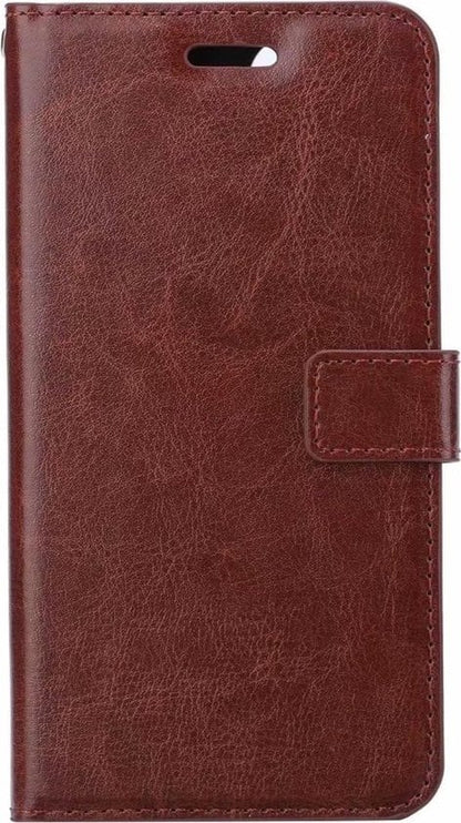 Forterra iPhone 11 Hoesje Bookcase Cover met Kaarthouder - Bruin