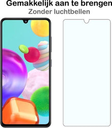 Forterra Samsung A41 Screenprotector Gehard Glas - Anti-kras