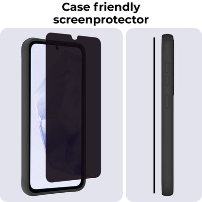 Forterra Samsung A35 Screenprotector Gehard Glas - Privacy
