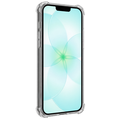 Forterra iPhone 17e Hoesje Geschikt voor Magsafe Backcover Shockproof - Transparant