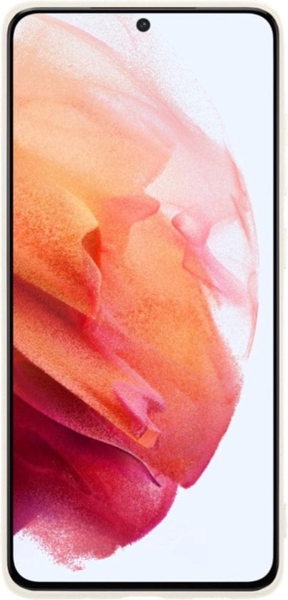 Forterra Samsung S21 Plus Hoesje Siliconen Backcover Lichtgewicht - Wit