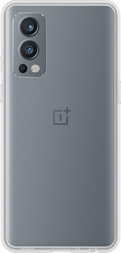 Forterra OnePlus Nord 2 Hoesje Siliconen Backcover Lichtgewicht - Transparant