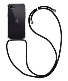 Forterra iPhone SE 2020 Hoesje met Koord Backcover Shockproof - Transparant