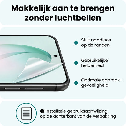 Forterra Samsung S26 Plus Screenprotector Soft TPU - Full Screen
