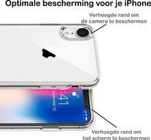 Forterra iPhone XR Hoesje Siliconen Backcover Lichtgewicht - Transparant