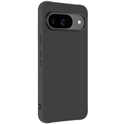 Forterra Google Pixel 10 Hoesje Siliconen Backcover Lichtgewicht - Zwart