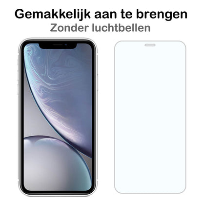 Forterra iPhone Xs Screenprotector Gehard Glas - Volledige dekking