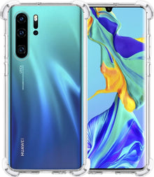 Forterra Huawei P30 Pro Hoesje Shockproof Backcover Siliconen - Transparant