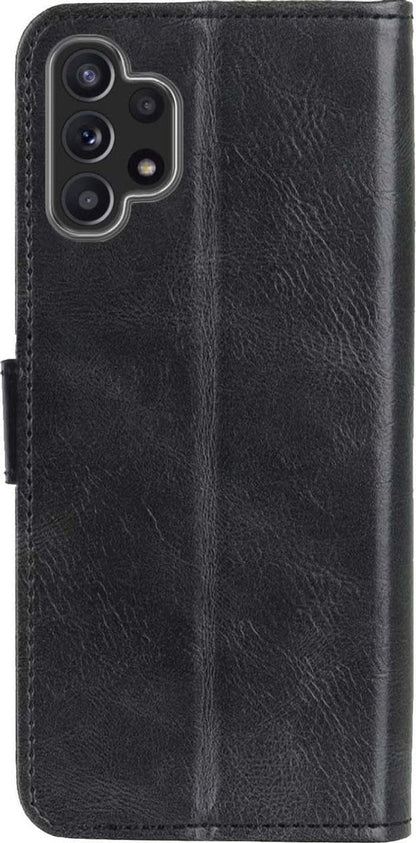 Forterra Samsung A32 5G Hoesje Bookcase Cover met Kaarthouder - Zwart