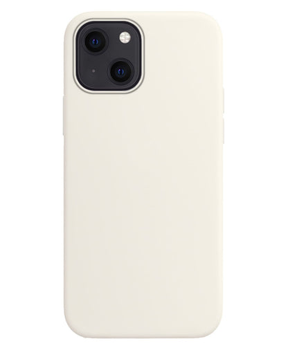 Forterra iPhone 14 Plus Hoesje Siliconen Backcover Lichtgewicht - Wit