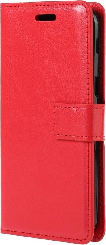 Forterra Samsung Galaxy A5 2017 Hoesje Bookcase Cover met Kaarthouder - Rood